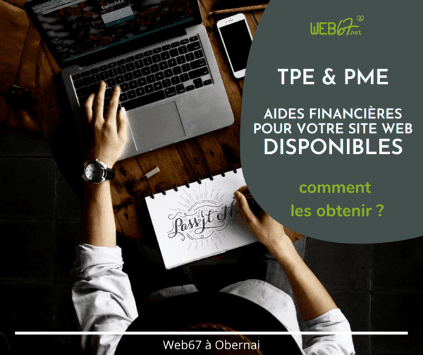 TPE et PME : aides financières de la Région pour votre site web, jusqu&rsquo;à 6000€ HT