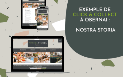 Exemple de click & collect à Obernai : Nostra Storia