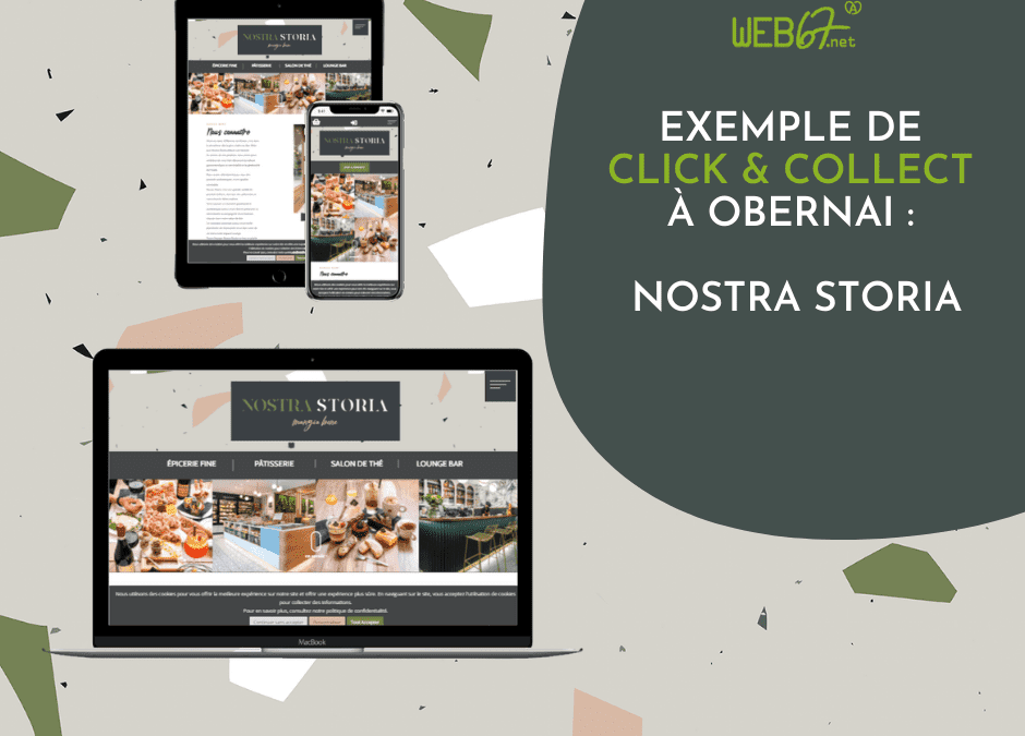Exemple de click & collect à Obernai : Nostra Storia