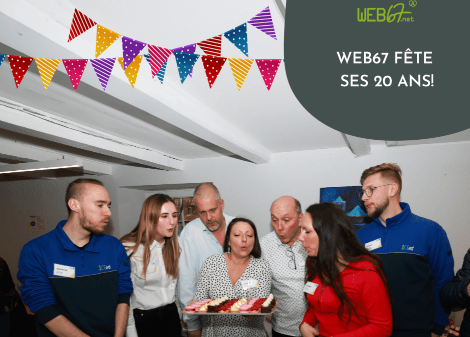Web67 fête ses 20 ans!🎈🎇